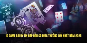 10 Game Bài Uy Tín Hấp Dẫn Có Mức Thưởng Lớn Nhất Năm 2025